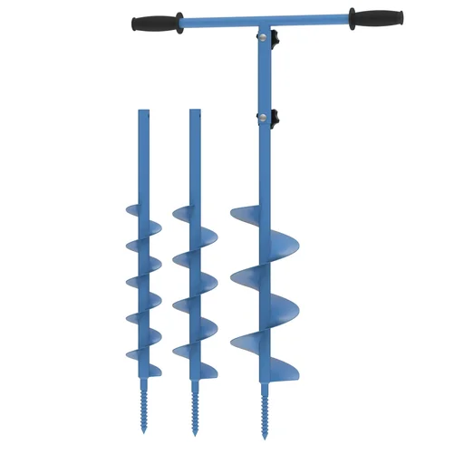 "Hand auger “GH 80-150” 3in1, with 3 drill bits image"