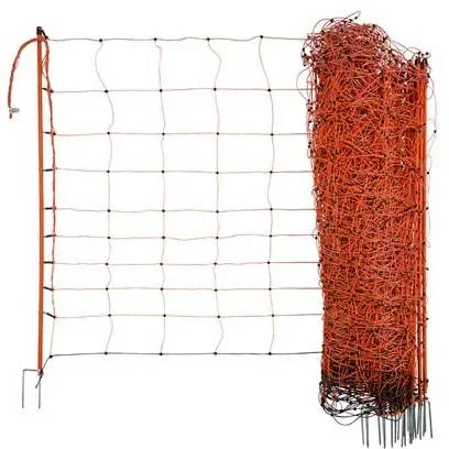 "Ovi-Net orange 90 cm, single post, 50 m image"