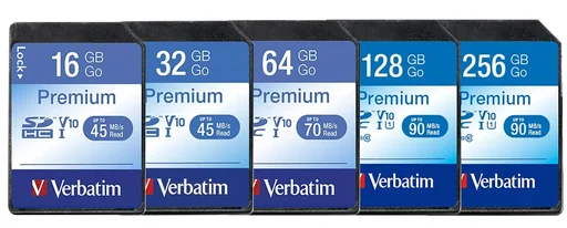 "256GB SDXC Premium Memory Card image"