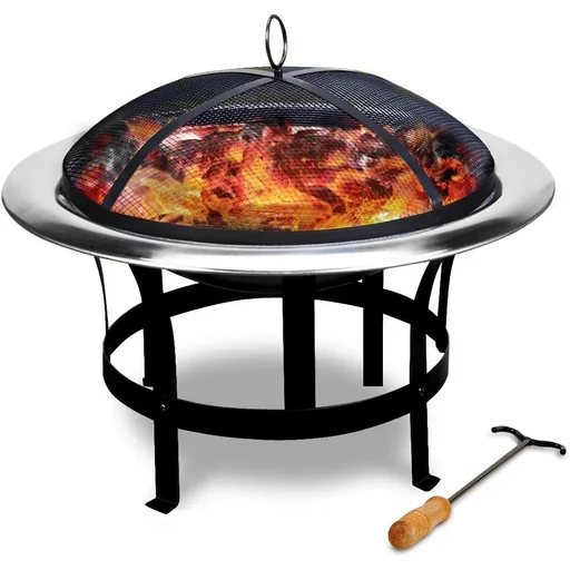 "Stainless steel fire bowl Ø 75cm image"