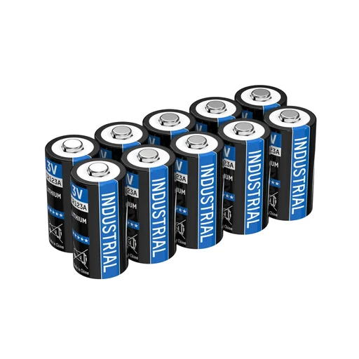 "Industrial Lithium Batterien CR123A / CR 17335 - 10er Pack image"