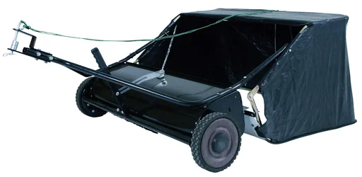 "Attachment for lawn tractors grass and leaf collector 96 cm working width image"