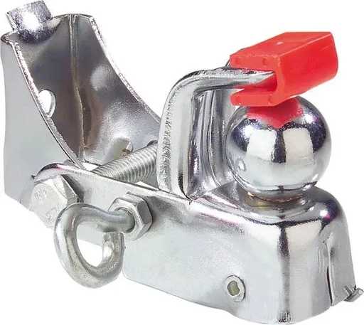 "Universal bicycle trailer coupling". image"