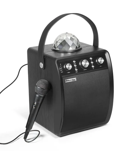 "Disco speaker with microphone image"