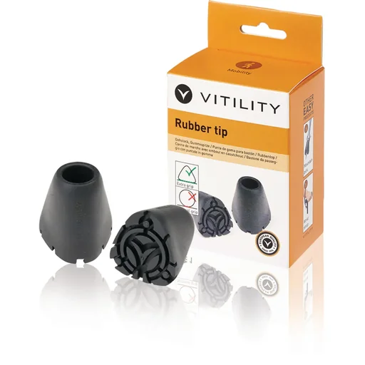 "Walking stick accessories - rubber tip image"