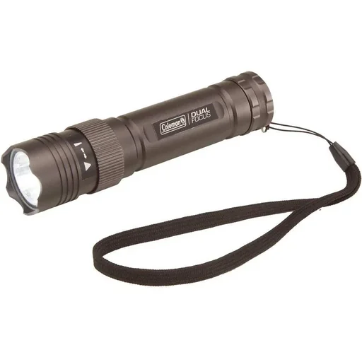 "Focusing LED flashlight image"