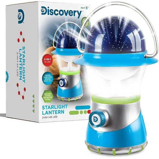 "Discovery Mindblow - Star Lamp Lantern - Night Light - 2 in 1 image"
