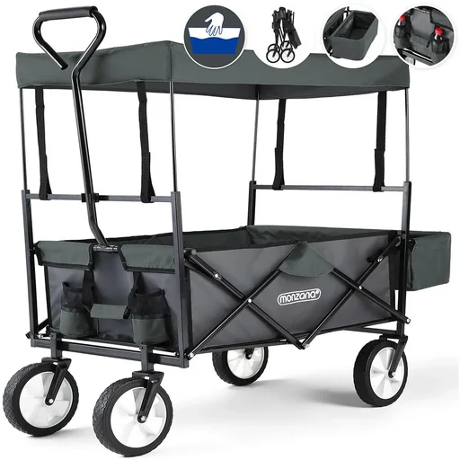 "Foldable caravan - With roof - Grey image"
