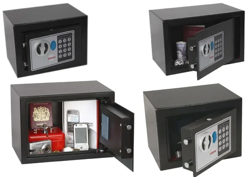 "Furniture safe Compact Home/Office SS0721E with electronic lock image"