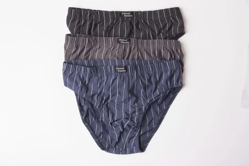 "Briefs in a pack of 4, assorted colors, size 7 image"