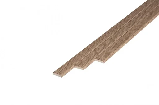 "Skirting board pine Strasbourg Oak 5 x 24 x 2400 mm image"