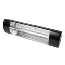 IR heater, 1500W 230V, IP55, black