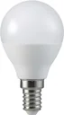LED drop lamp 5.5 watts, E14, warm white, matt