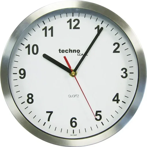 "Wall clock WT 7650 with metal frame image"