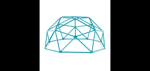 "Deimos climbing dome, outdoor climbing dome for children, 1.90 m diameter, turquoise image"