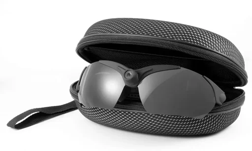 "Video glasses TX-25 with FullHD resolution and interchangeable sun lenses image"