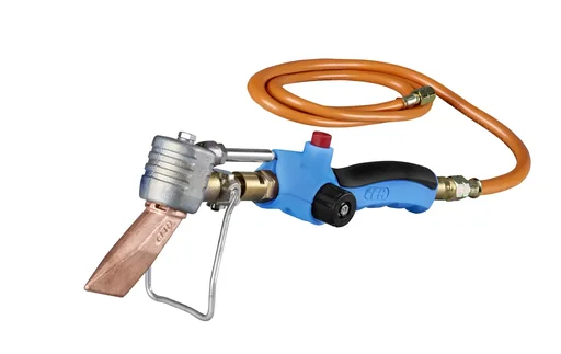 "Copper piston with piezo image"