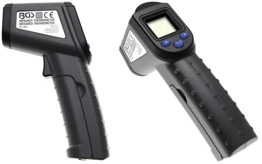 "Digital infrared laser thermometer image"