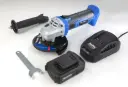 Cordless angle grinder 18 Volt W18WS125 including battery and charger