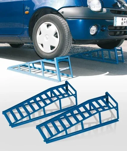 "Loading ramps, 2 t, tire width up to 195 mm, 2 pieces image"