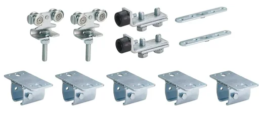 "Sliding gate fitting type 30 for 1.50 m sliding gate for ceiling mounting image"