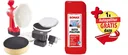 Cordless polishing machine 18 Volt/ 12-piece paint care set