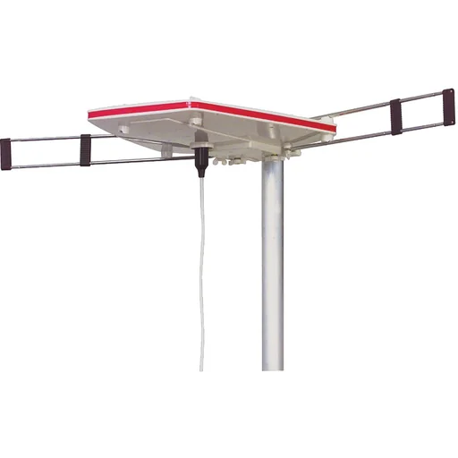 "DVB-T/T2 - DAB+ outdoor antenna with amplifier 24 dB FM / VHF / UHF image"