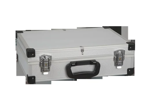 "Tool case with aluminum frame including tool insert and dividers image"