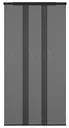 Telescopic insect screen slatted curtain, 95 x 220 cm