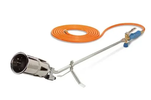 "Flame and warming burner set with piezo ignition image"