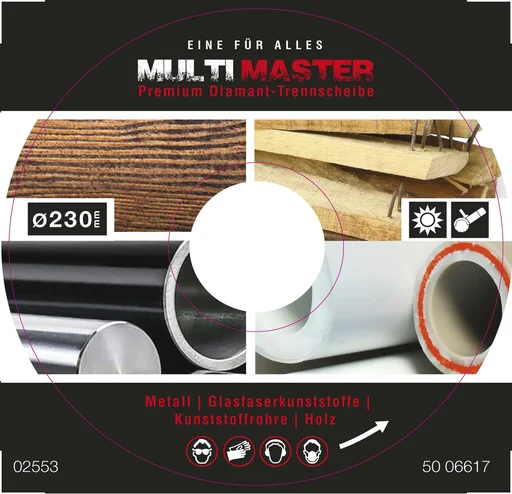 "Diamant- Trennscheibe Multi Master - 115 mm image"
