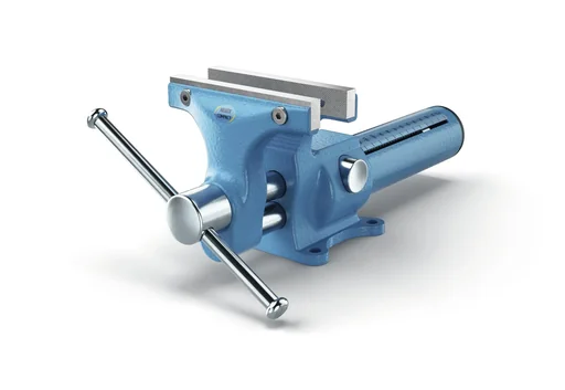 "Compact vice, 120 mm jaw width, Heuer image"