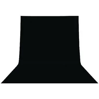 "Studio Background KN-BD36B 295 x 595 cm Black image"