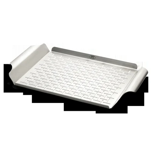 "Deluxe grill pan stainless steel image"