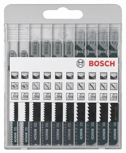 "Jigsaw blade set "X-Pro Line Basic for Wood", 10 pieces image"