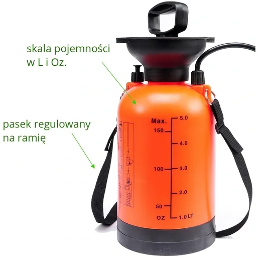 "Pressure sprayer - 5L - spray range from 3M image"