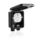 Outdoor wireless switch with waterproof junction box, 1000 watts