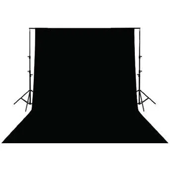 "Studio Background KN-BD33B 295 x 295 cm Black image"