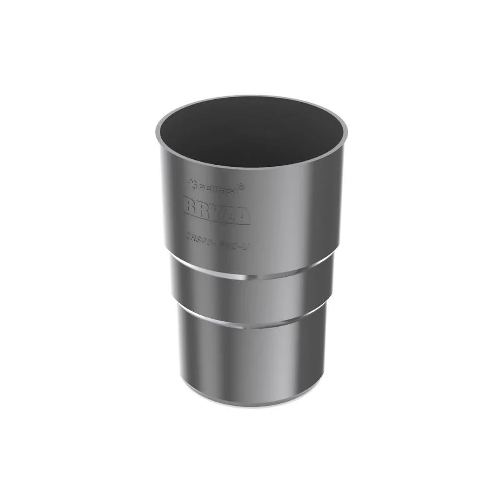 Graphite Downspout Connector Coupling, System 63