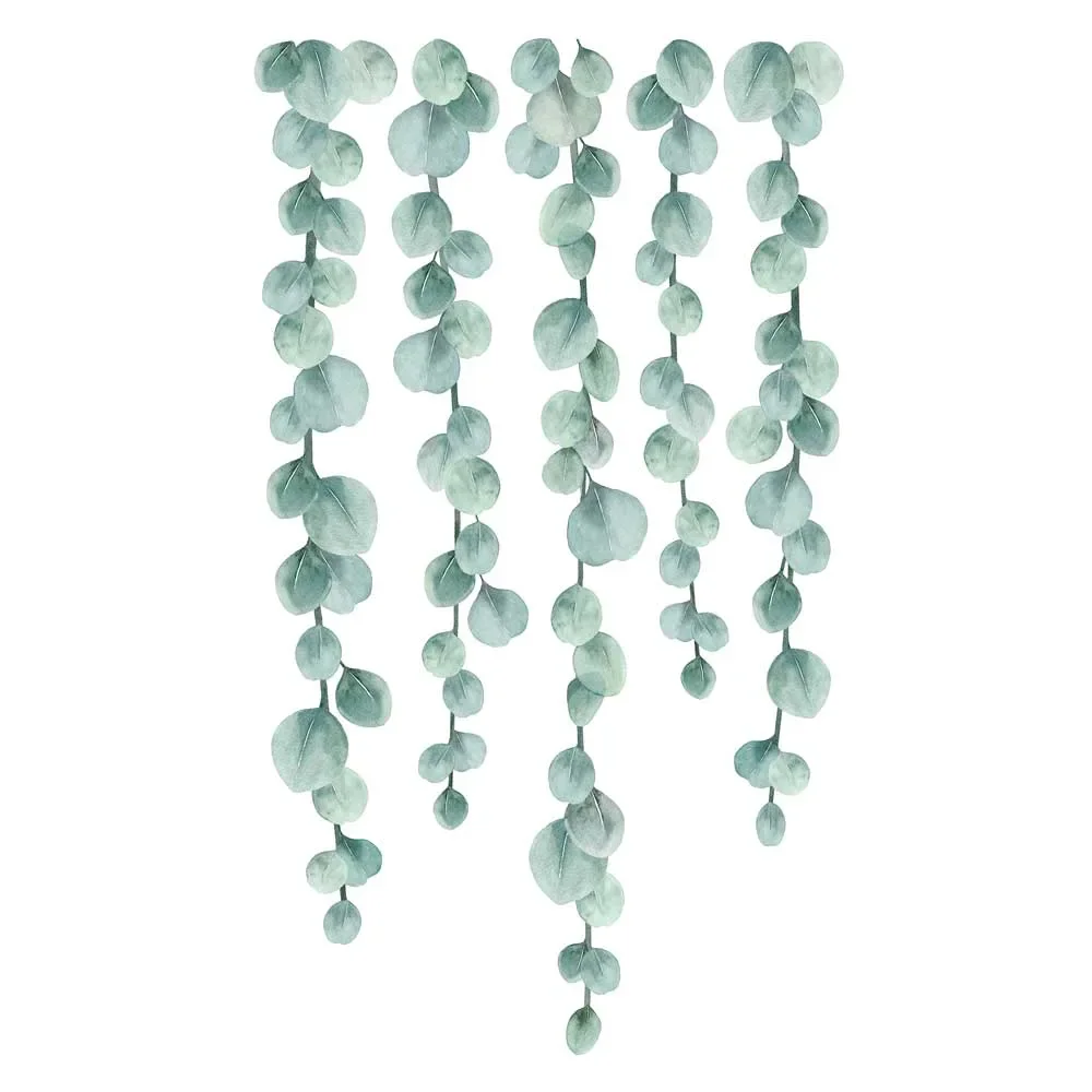 Lilipinso Wall Sticker Eucalyptus tendrils tender green