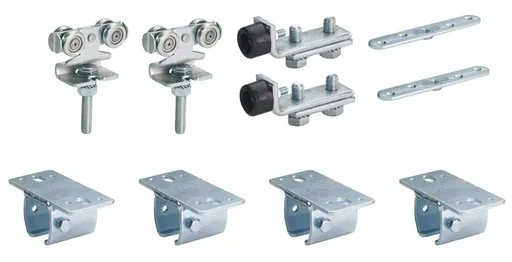 "Sliding gate fitting type 30 for 1 m sliding gate for ceiling mounting image"