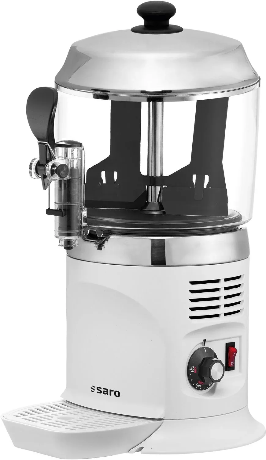 "Hot chocolate machine, cocoa machine Saro - model Nina, white image"