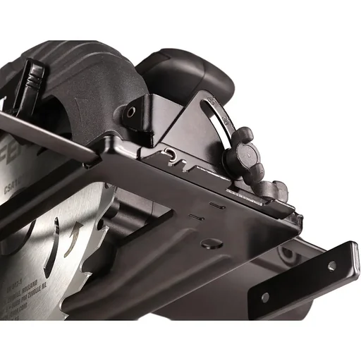 "CSM1041P Professional circular saw 1050W - 190mm - spindle lock - adjustable base plate (45 and 90 degrees) - parallel guide image"