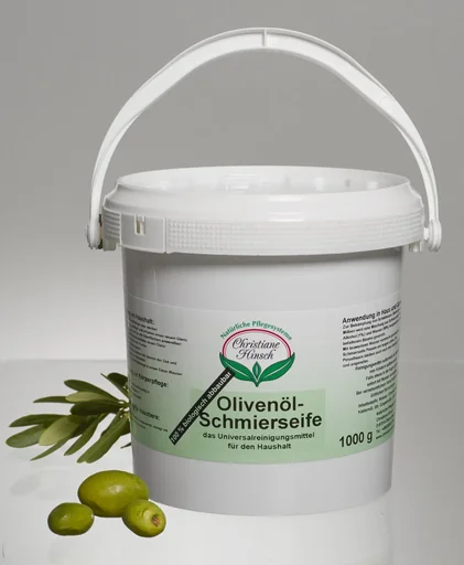 "Olive oil soft soap 1 kg - universally applicable & very economical image"