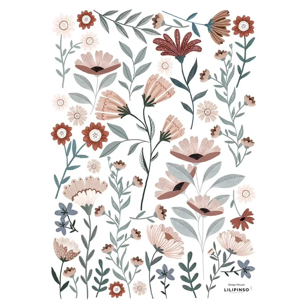 Blüten im Meer Sticker