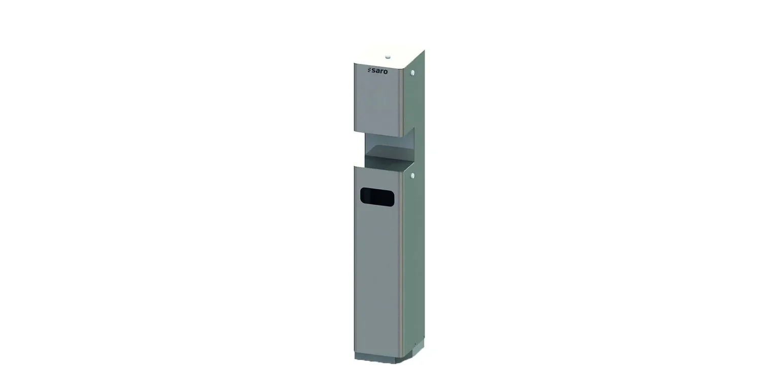 "Saro Disinfectant stand, Hygiene Stand - stainless steel image"