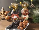 Porcelain buckets with handles, set of 2