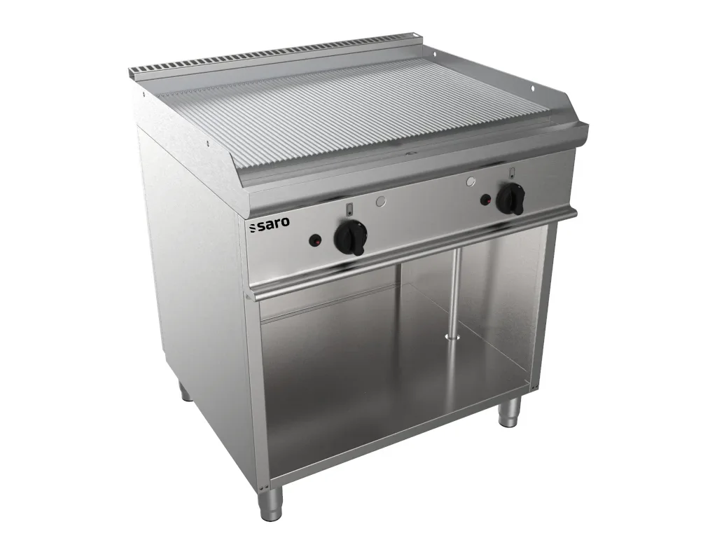 "Saro Gas Griddle, Gas Griddle Plate - Modell E7/KTG2BAR, with Open Basel image"