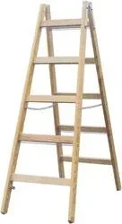 "Rung ladder 2 x 6 wood image"