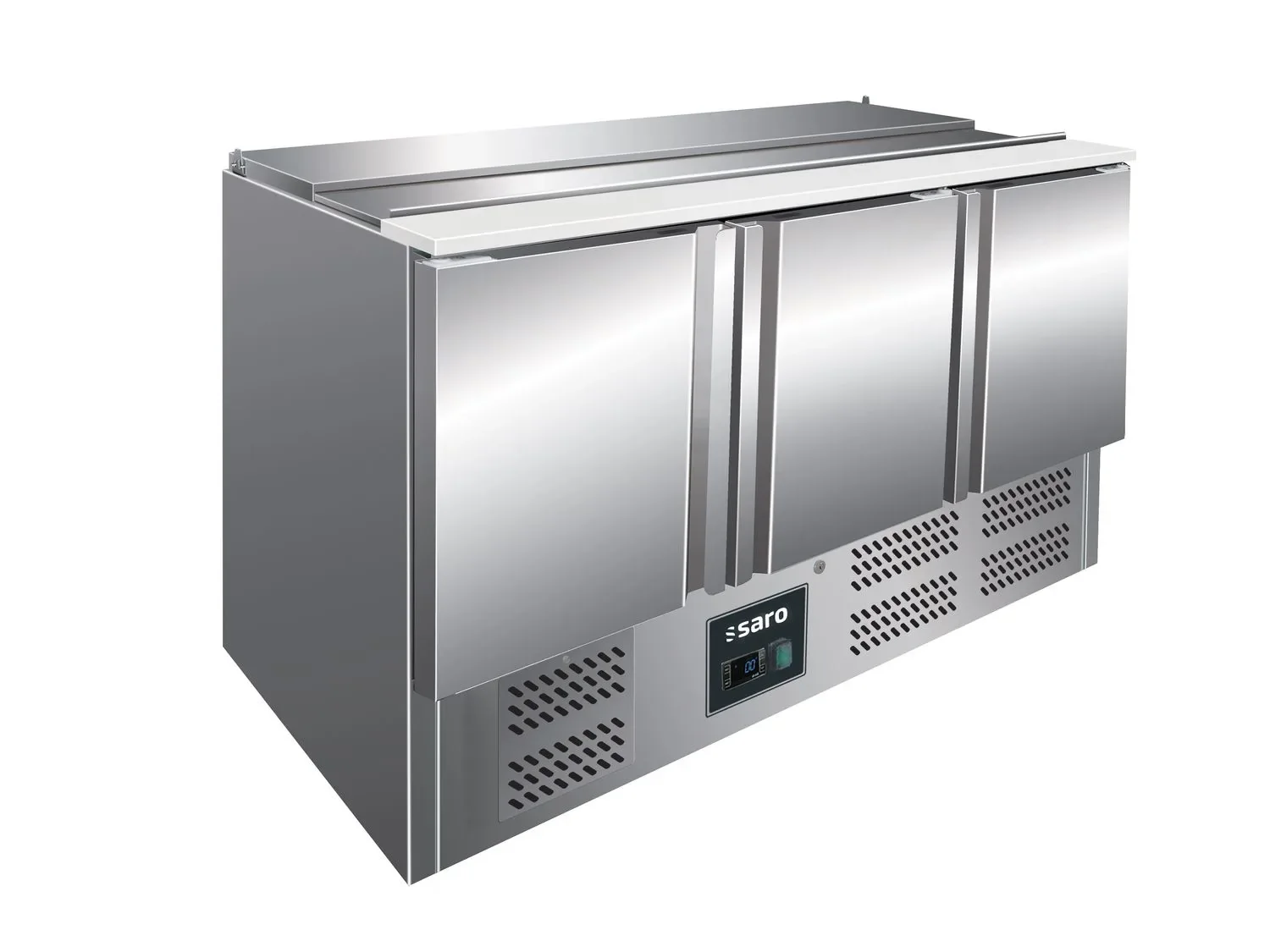 "Saro Saladette, Salad bar fridge with 3 doors, model BALDUR S 903 image"